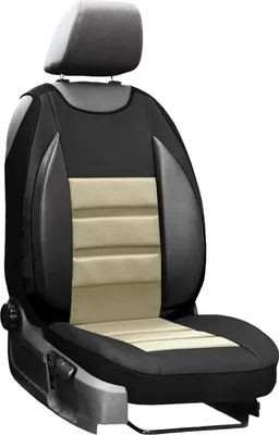 Produktbild von Sitzbezüge Universal Schonbezug Sitzauflage Vorne Fahrersitz Sitzbezug Beige