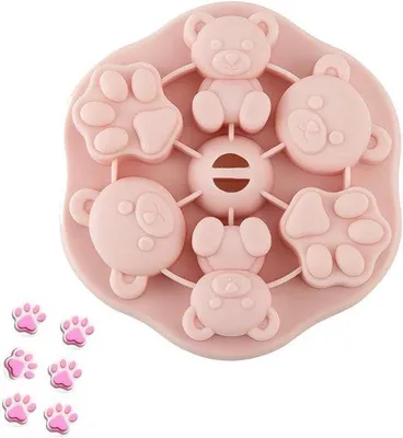 Produktbild von Silikon-Chocolademold - Für Selbstherstellung - Ein Stück - Rosa - Silikon