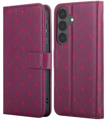 Immagine prodotto di Libreria di design imoshion per Samsung Galaxy S26 - Crush Check Coral Dust