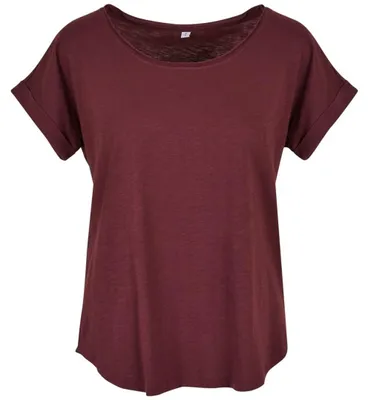 Image de Tee-shirt long en slub pour femmes Build Your Brand