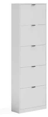 Obrázek produktu pro Botník na boty Vicco Gizmo Bílá 59 x 181.1 cm s 5 přihrádkami, Model 59631