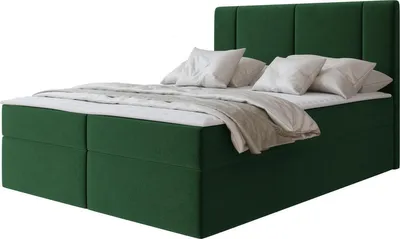 Produktbild von MIRJAN24 Boxspringbett mit zwei Bettkästen Michelle, Schlafzimmer, Dopellbett mit Topper (Farbe: Manila 35, Größe: 180x200 cm)