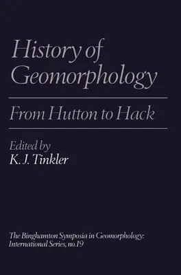 Zdjęcie produktu dla History of Geomorphology