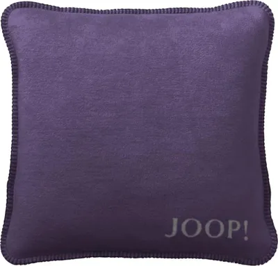 Produktbild von JOOP! Zierkissen ohne Füllung Uni-Doubleface Farbe Violett-Schiefer Größe 50 x 50cm AL