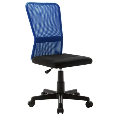 Produktbild von "2026 Promotion" Bürostuhl Schwarz und Blau 44x52x100 cm Netzgewebe - Bürostühle CC3171