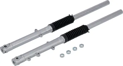 Produktbild von Set: ZT-Tuning Telegabel Silber, für Scheibenbremse - für Simson SR50, SR80, SRA50