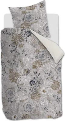 Produktbild von Riviera Maison Renforcé-Kissenbezug einzeln Floral Paisley Farbe Sand Größe 80x80 cm