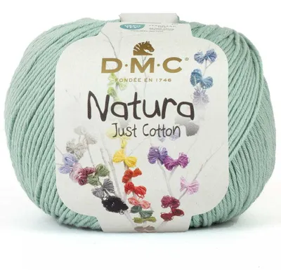 Productafbeelding van DMC Natura Just Baumwolle – mat, zacht garen gemaakt van 100% gekamde katoen (kleur N505, Zeebruin)