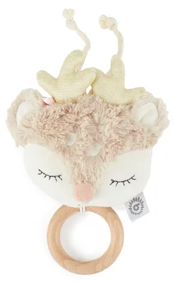 Productafbeelding van Bieco Mobiel met knuffeldoek voor baby meisjes, hertenella, roze | Mobiel voor baby | My Hummy | Mobielen voor baby's. Mobiel voor baby meisjes, knuffel, muziekdoos, herten. Baby mobiel, meisjes. Slapend ottertje
