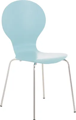 Produktbild von Besucherstuhl HLO-CP80 hellblau