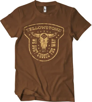 Produktbild von We Don't Choose The Way T-Shirt - Large - Brown