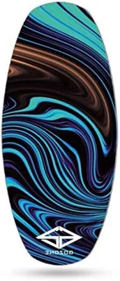 Productafbeelding van Skimboard Junior - Watersport board - Glijden op water - Antislip handvat - 89 x 41 cm - Blauw