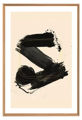 Image de Tableau mural encadré tendance 65x97 cm, Tableau mural moderne pour décoration intérieure