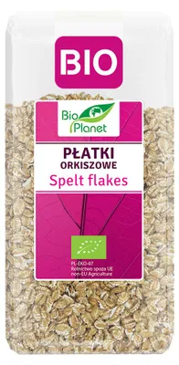 PŁATKI ORKISZOWE BIO 300 g - BIO PLANET