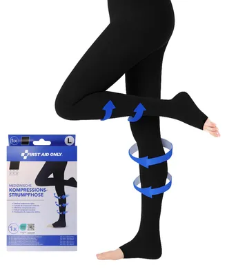 Produktbild von ACME Kompressions-Strumpfhose,Zehen offen,L