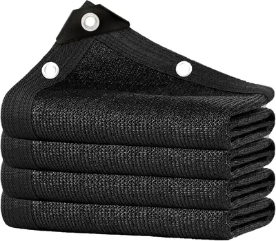 Productafbeelding van Schaduwdoek met Oogjes, 80% UV bescherming, PE, voor tuin