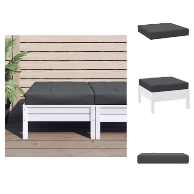 Obrázek produktu pro vidaXL Polštář na paletu antracit 60x60x8 cm Oxfordská tkanina - Polštář na sezení