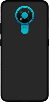 Produktbild von cofi1453® Silikon Hülle Basic kompatibel mit Nokia 3.4 Case TPU Soft Handy Cover Schutz Schwarz