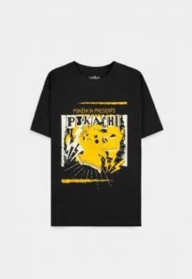Immagine prodotto di Maglietta Pokemon - Pika Punk (nero) L