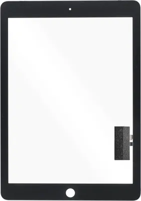 Produktbild von iPad Air (2014) / iPad 5 (2017) Touchscreen schwarz
