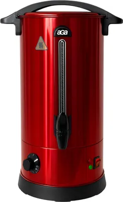 Produktbild von Aga Glühweinkocher 30 l Rot Einkochautomat aus Edelstahl Glühweinkessel Glühweinautomat Heißgetränkeautomat Heißwasserspender