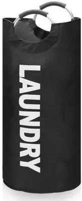 Produktbild von Famanu Wäschekorb Faltbar - 90L mit Griff, wasserdichtes Oxford-Gewebe