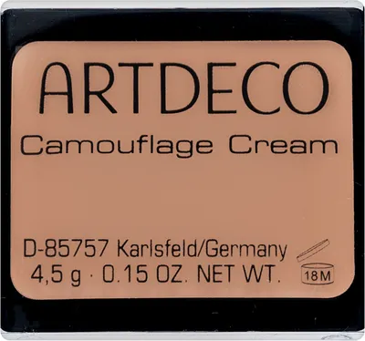 Obrázok produktu pre ARTDECO Camouflage, Kompaktné puzdro, Krém, Univerzálna pleť, Proti začervenaniu, Všetky tóny pleti, Béžová