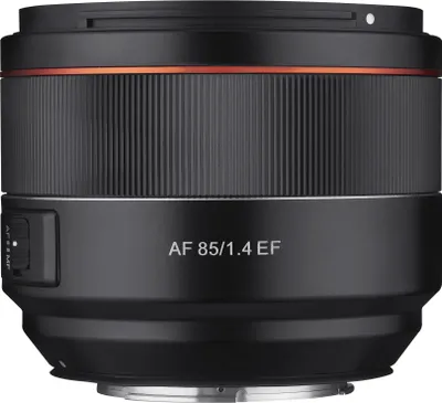 Produktbild von SAMYANG 85mm f/1.4 AF Objektiv, kompatibel mit Canon EF