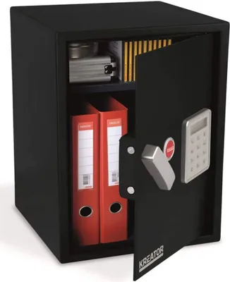 Produktbild von Elektronischer Tresor 35x52x36 LCD 5mm Türstärke - 52 Liter