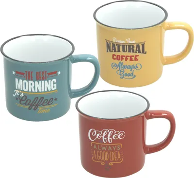 Produktbild von Tognana Porcellane DL11439M034 Tasse Mehrfarbig Universal 6 Stück(e)