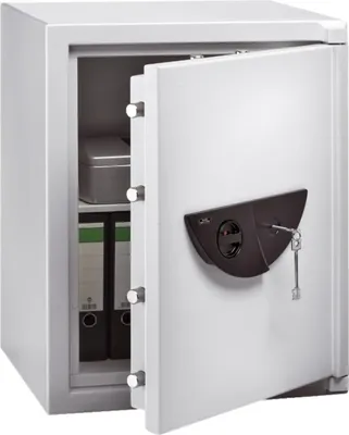 Produktbild von BURG WÄCHTER Tresor WS Office 812 K Sicherheitsstufe 1 nach EN 1143-1 lichtgrau 64,1 x 55,4 x 81,6 cm