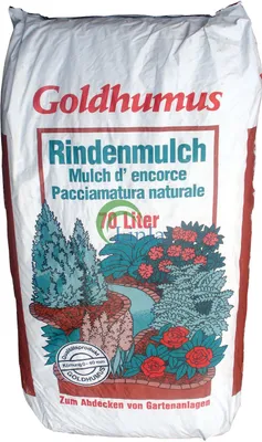 Produktbild von Goldhumus Rindenmulch 0-40 70 Liter Hülskamp