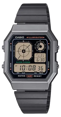 Produktbild von Casio Herren Armbanduhr A130WEGG-1AEF digital schwarz