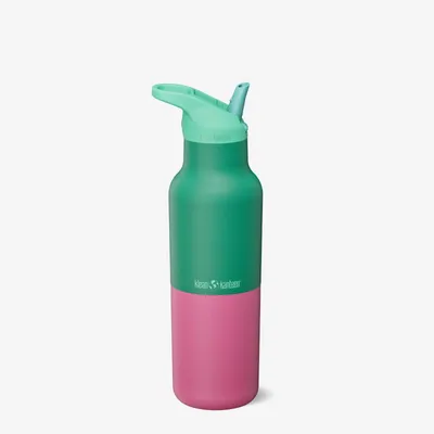Productafbeelding van Klean Kanteen Rise geïsoleerde drinkfles, 473 ml, Parakeet Kaleidoscope