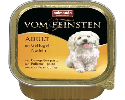 Image de Animonda Vom Feinsten Adult avec volaille et pâtes 150gx22