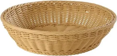 Produktbild von APS 50210 Korb PROFI LINE, Ø 37 cm, Höhe 9 cm, Polypropylen, beige