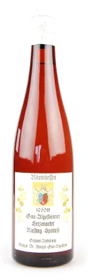 Produktbild von Wein 1960 Gau-Algesheimer Herzenacker Spätlese