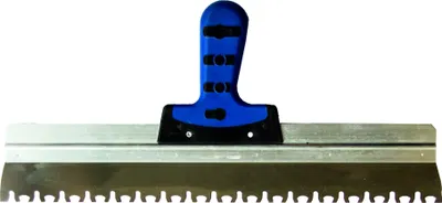 Produktbild von Alu-Rakel / Flächenspachtel rostfrei, Zahnung 10 x 10