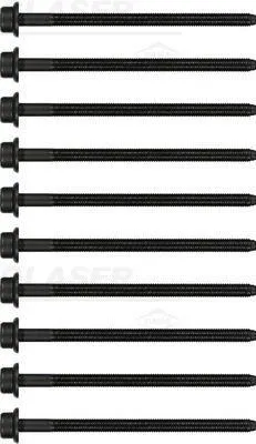 Produktbild von GLASER T40706-00 Zylinderkopfschraubensatz für VW Golf VII Schrägheck (5G1, BQ1, BE1, BE2) M9