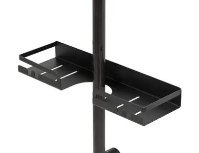Produktbild von WENKO Turbo-Loc® Duschstangencaddy Altarella S in Grau 35,5 x 4 x 10,5 cm