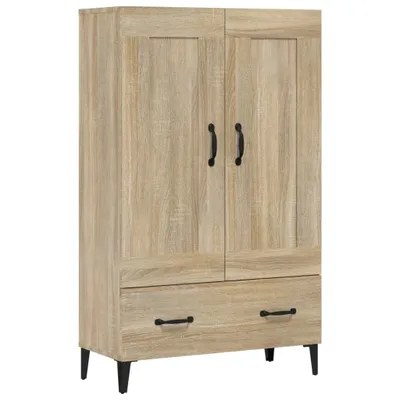 Immagine prodotto di Credenza Rovere Sonoma 70x31x115 cm in Legno Multistrato