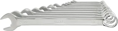Imagen del producto de Fortis 4317784780025, 10,11,12,13,14,17,19,22,24,27,30,32 mm, Acero cromo-vanadio, Acabado mate, 15°, 12 unidades