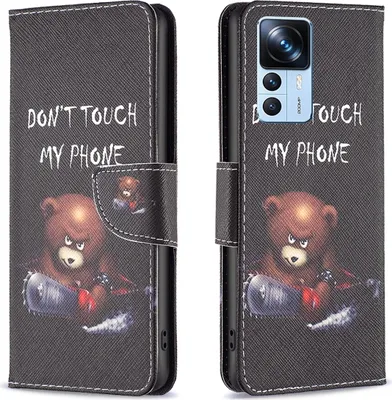 Produktbild von Für Xiaomi 12T / 12T Pro Kunst-Leder Handy Tasche Motiv 1 Hülle Etuis Schutz Neu