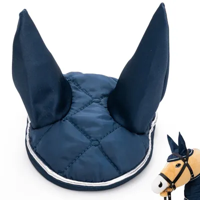 Produktbild von Hoofly Hobby Horse Zubehör – Fliegenhaube in Blau für Hobby Horses ] - Ideal für Spiel & Training