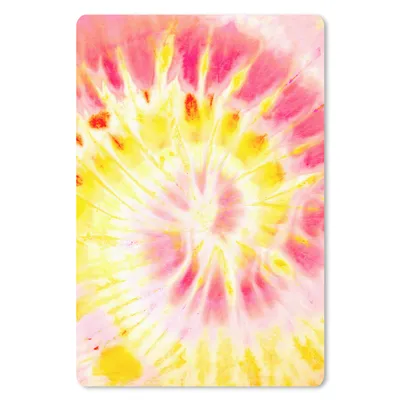 Produktbild von MuchoWow® Mauspad Mousepad Krawattenfärbung - Rosa - Rot 18x27 cm - Mousepads - Maus Mat - Pad - Mausunterlage