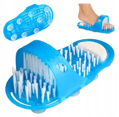 Produktbild von DBautomotive Fußwaschbürste mit Bimsstein für die Dusche