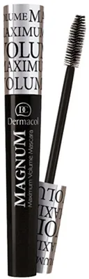 Produktbild von Dermacol Magnum Maximum Volume Mascara Wimperntusche für verlängerte Wimpern und Volumen Black 9 ml