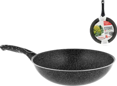 Produktbild von Home Wok 1 Griff Antihaft-Stein cm 28