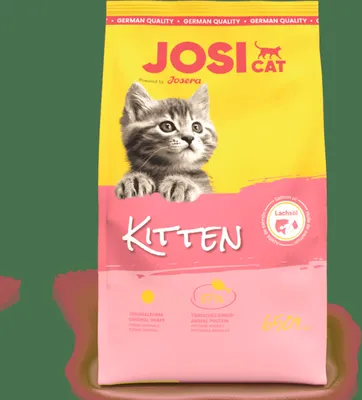 Produktbild von Josera JosiCat Kitten Grainfree Premium - Trockenfutter für heranwachsende Katzen 650g