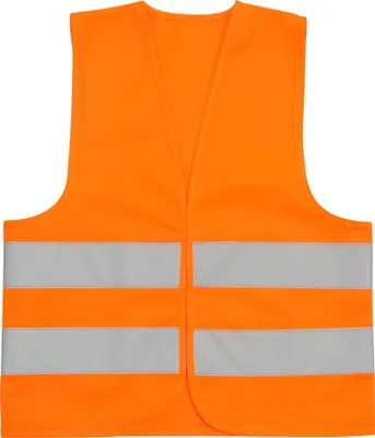 Image de Gilet de sécurité orange EN 20471, taille L
